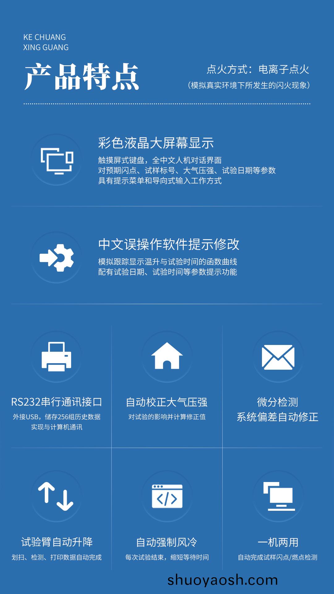 XG601 全自动开口闪点测定仪