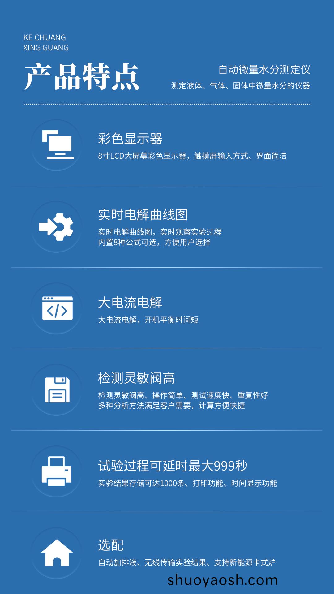 XG611 自动微量水分测定仪