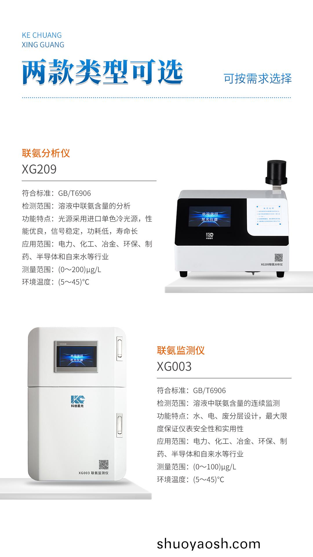 XG209 联氨分析仪 XG209 联氨分析仪