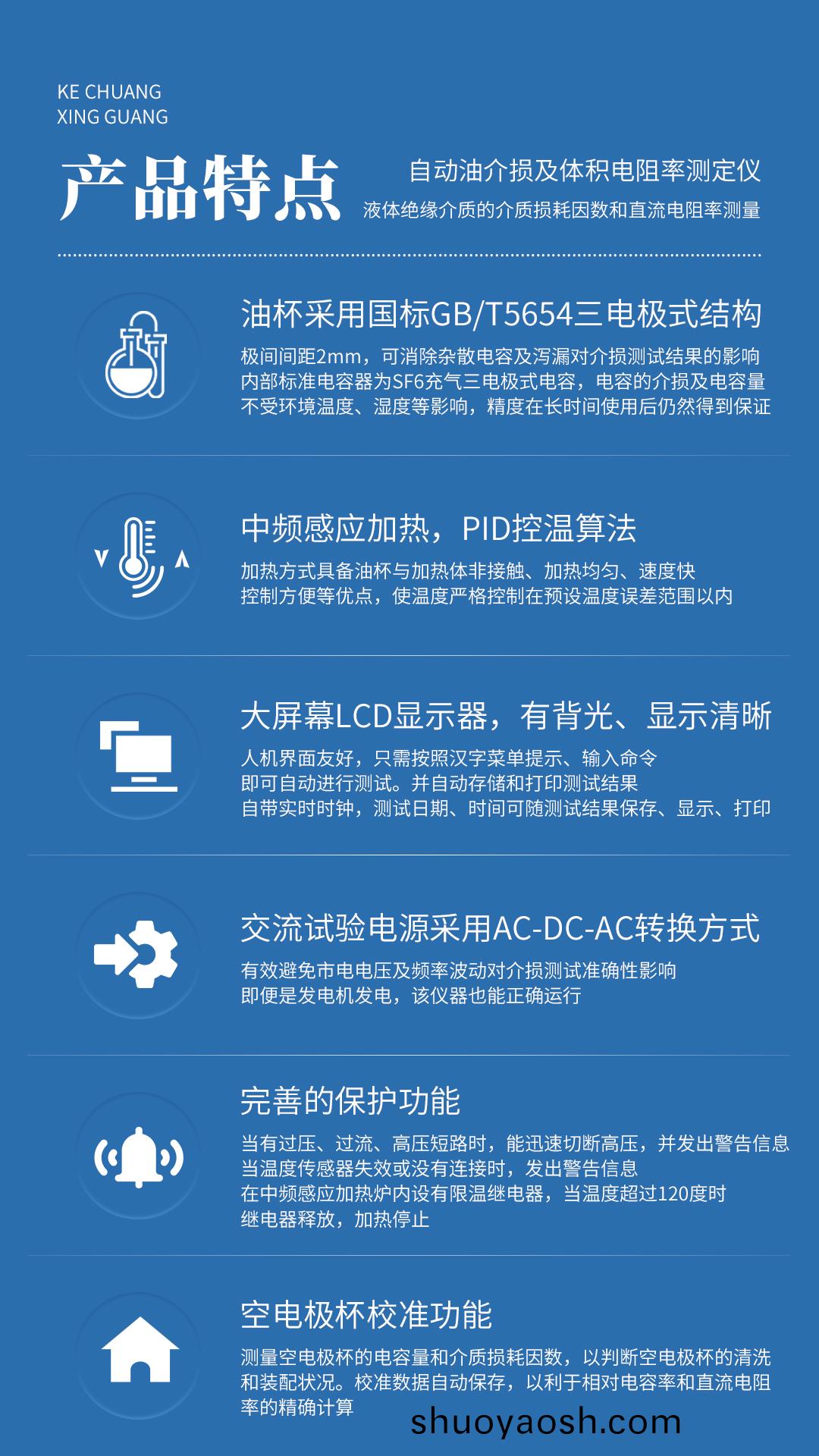 XG646 自动油介损及体积电阻率测定仪