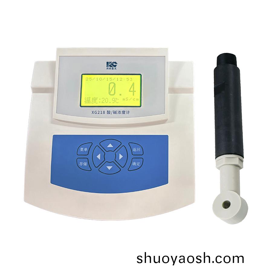 实验室酸/碱浓度计